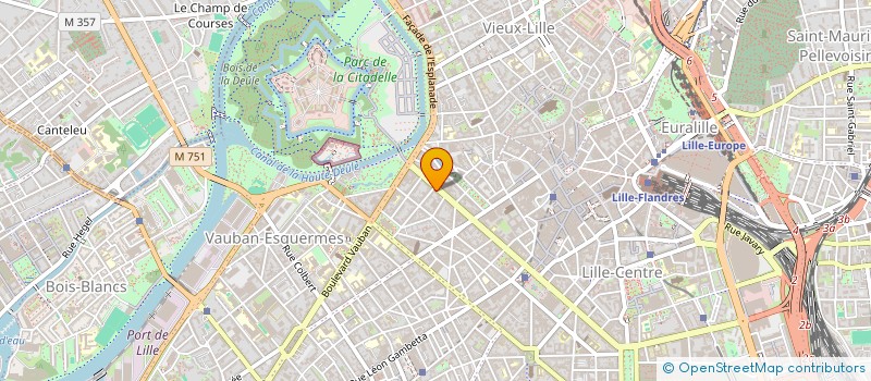 localisation de l'entreprise FINAXIA PATRIMOINE  LILLE