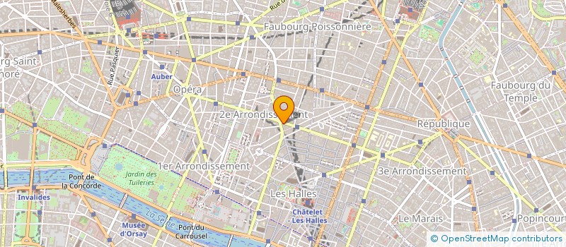 localisation de l'entreprise FINAXION à PARIS