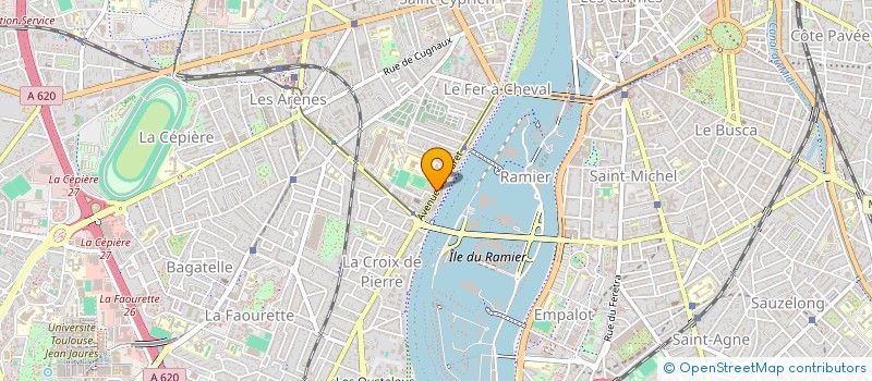 localisation de l'entreprise FINAYA à TOULOUSE