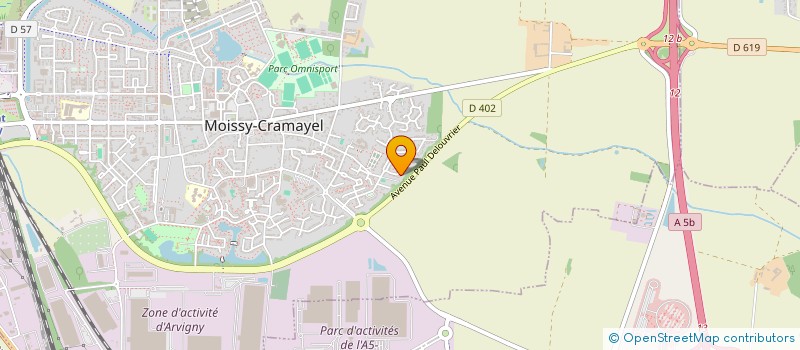 localisation de l'entreprise FINAYTI CONSULTING à MOISSY-CRAMAYEL