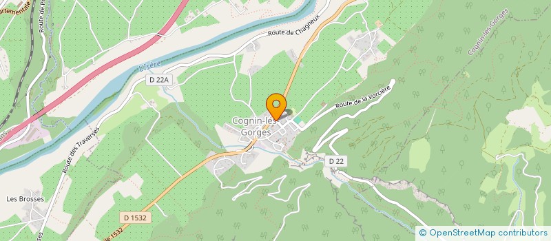 localisation de l'entreprise FINAZZO DE ORADOR CONSEILS à COGNIN-LES-GORGES