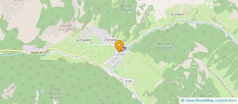 localisation de l'entreprise FINBARRY à SAINT-CREPIN