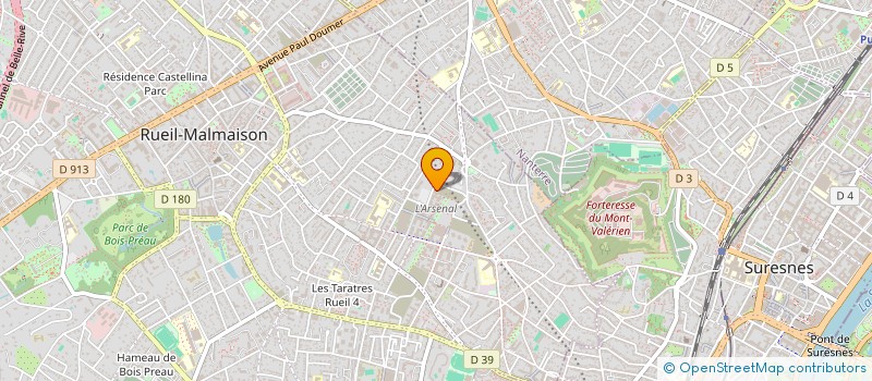 localisation de l'entreprise FINBIZ CONSEIL à RUEIL-MALMAISON