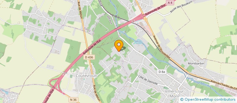 localisation de l'entreprise FINCA LAMBOT  VILLIERS-SUR-MORIN