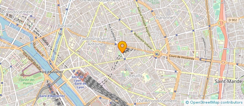 localisation de l'entreprise FINCA PARIS à PARIS