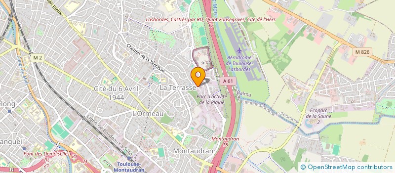 localisation de l'entreprise FINCAM à TOULOUSE