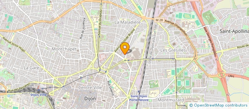 localisation de l'entreprise FINCARE  DIJON