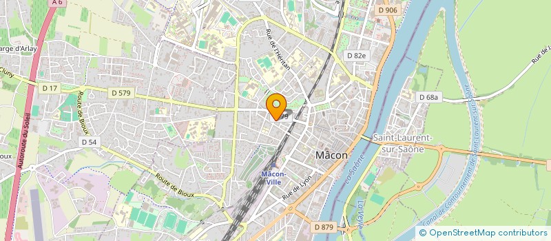 localisation de l'entreprise FINCEP à MACON