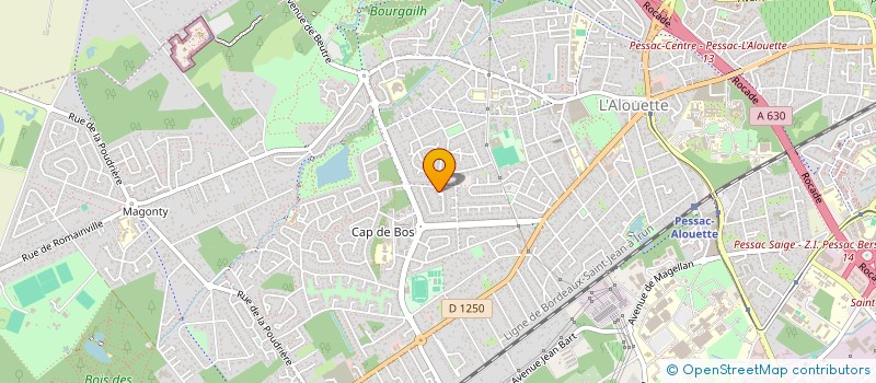 localisation de l'entreprise FIND ON WEB à PESSAC