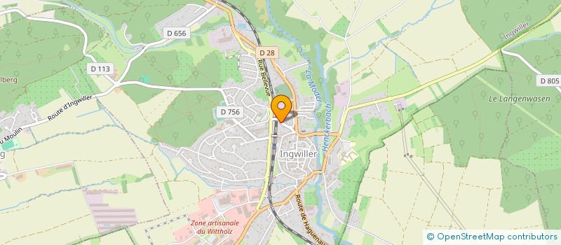 localisation de l'entreprise FINDANDGO  INGWILLER