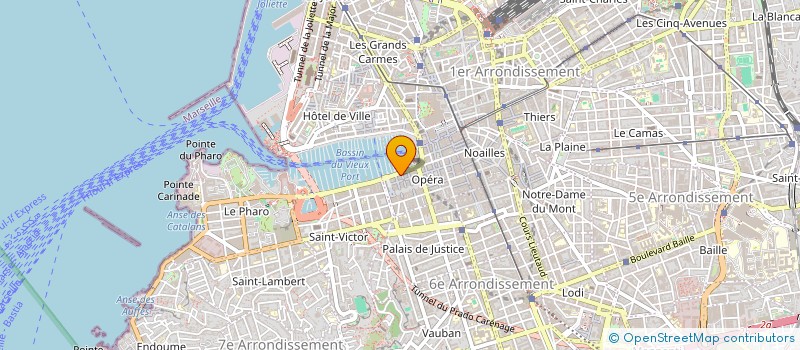 localisation de l'entreprise FINDEF à MARSEILLE