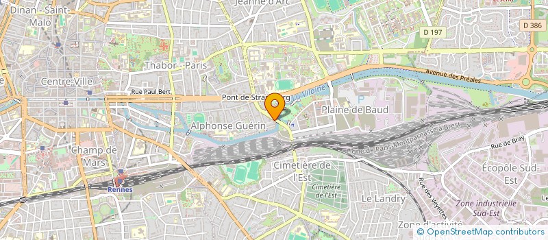 localisation de l'entreprise FINDRWAY  RENNES