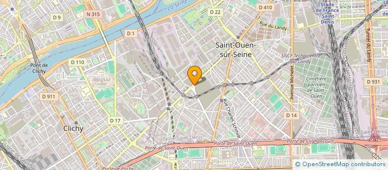 localisation de l'entreprise FINE à SAINT-OUEN-SUR-SEINE