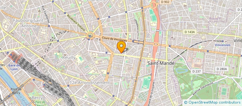 localisation de l'entreprise FINE BOUCHE à PARIS