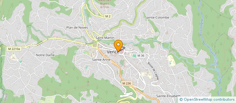 localisation de l'entreprise FINE BOUCHE à VENCE
