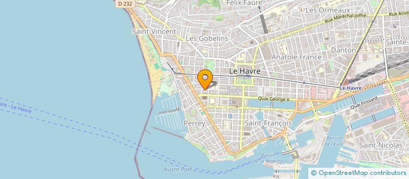 localisation de l'entreprise FINE LINK CONTAINER SAS FRANCE à LE HAVRE