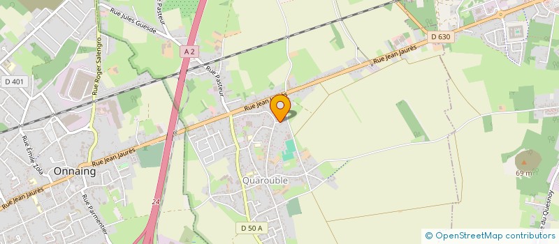 localisation de l'entreprise FINE SERVICES  QUAROUBLE