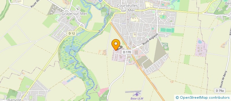 localisation de l'entreprise FINE VALART  COURSEULLES-SUR-MER