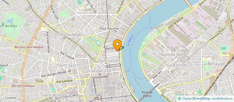 localisation de l'entreprise FINEASTE ACADEMY  TALENCE