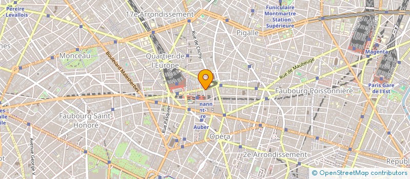 localisation de l'entreprise FINEBEL à PARIS
