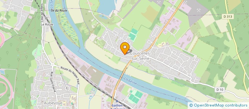 localisation de l'entreprise FINECONSO  COURCELLES-SUR-SEINE