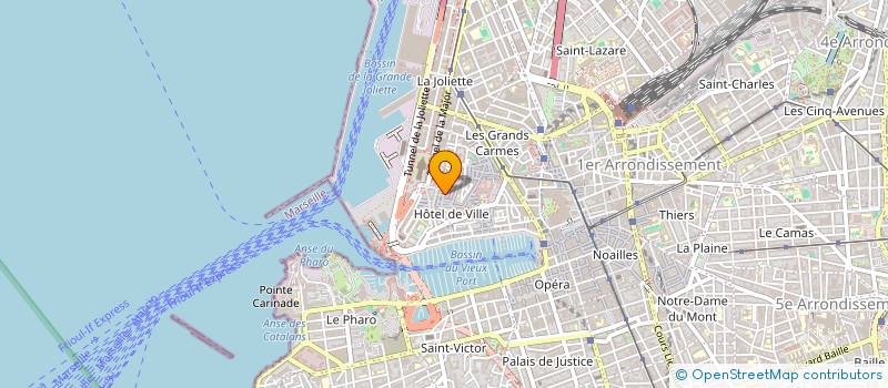 localisation de l'entreprise FINEF à MARSEILLE