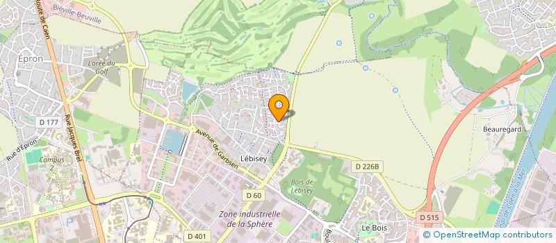 localisation de l'entreprise FINEGAS FORMATION à HEROUVILLE-SAINT-CLAIR