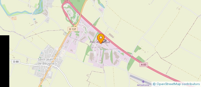 localisation de l'entreprise FINEIRAL à SAINT-AUBIN-LA-PLAINE
