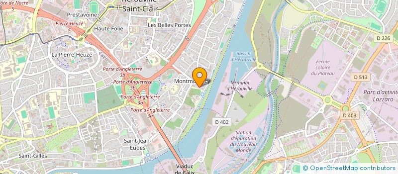 localisation de l'entreprise FINEL INDIVISION à HEROUVILLE-SAINT-CLAIR