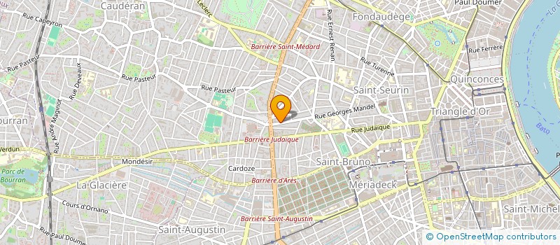 localisation de l'entreprise FINELEN  BORDEAUX