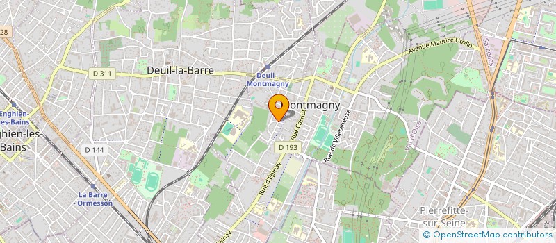 localisation de l'entreprise FINELIC à MONTMAGNY
