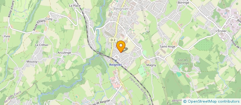 localisation de l'entreprise FINELINE ADVISORY à REIGNIER-ESERY