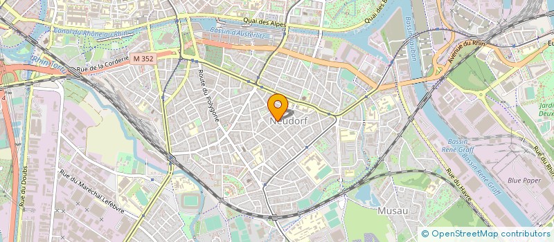 localisation de l'entreprise FINELLI & CO  STRASBOURG