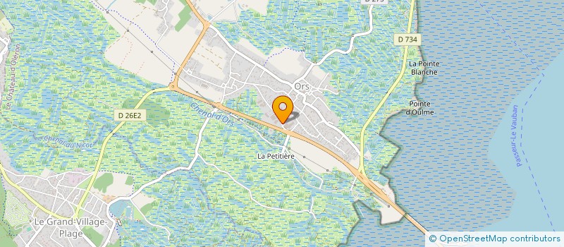 localisation de l'entreprise FINELOC NAUTISME à LE CHATEAU-D'OLERON