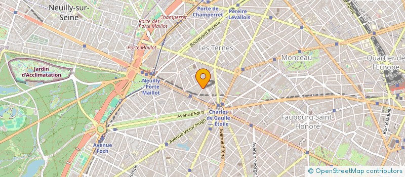 localisation de l'entreprise FINERE  PARIS