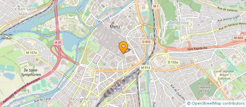 localisation de l'entreprise FINES BOUCHES à METZ