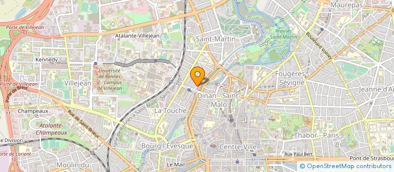 localisation de l'entreprise FINES BULLES  RENNES