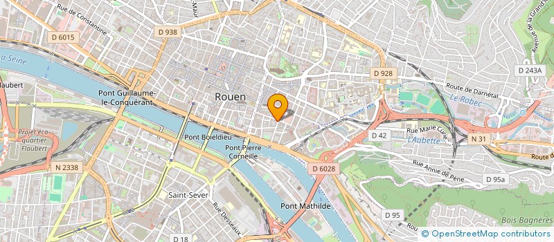 localisation de l'entreprise FINES FLEURS  ROUEN