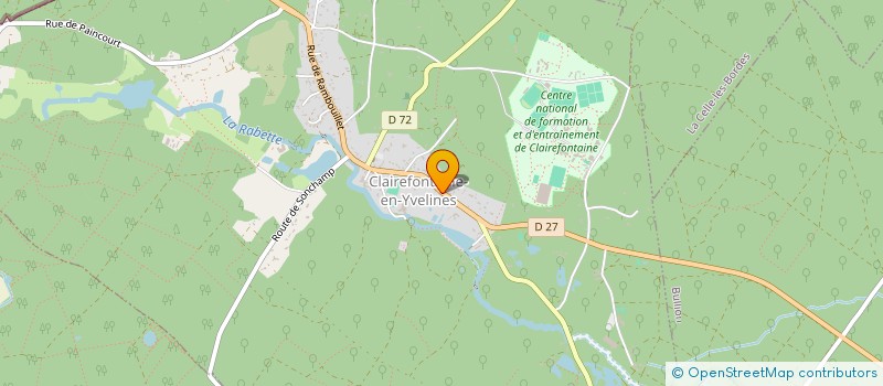localisation de l'entreprise FINES MAREES à CLAIREFONTAINE-EN-YVELINES