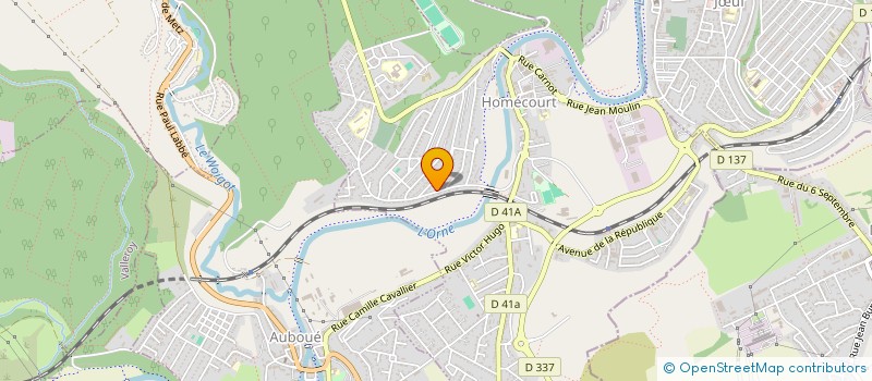 localisation de l'entreprise FINESS HOME LV  HOMECOURT