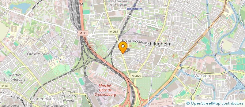 localisation de l'entreprise FINESSE D'ASIE  SCHILTIGHEIM