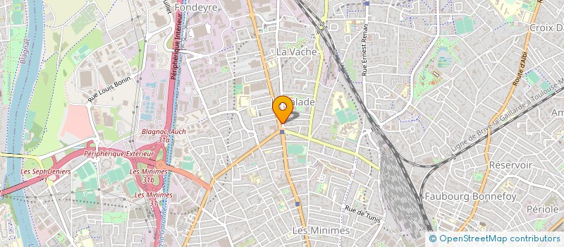 localisation de l'entreprise FINESTRAL à TOULOUSE