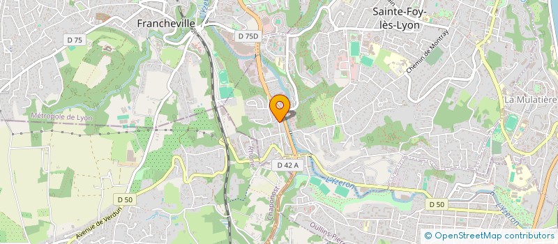 localisation de l'entreprise FINEUROP'AUTO  SAINTE-FOY-LES-LYON