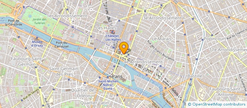 localisation de l'entreprise FINEX à PARIS