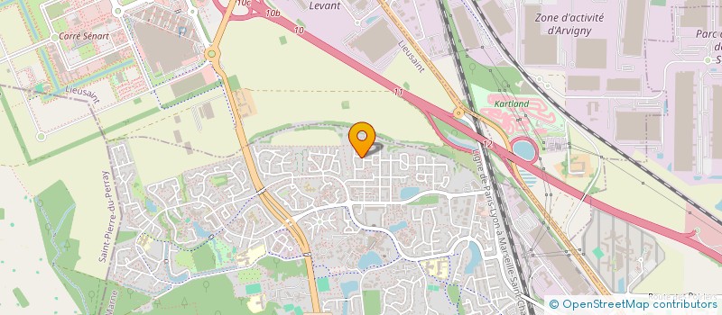 localisation de l'entreprise FINEX  SAVIGNY-LE-TEMPLE