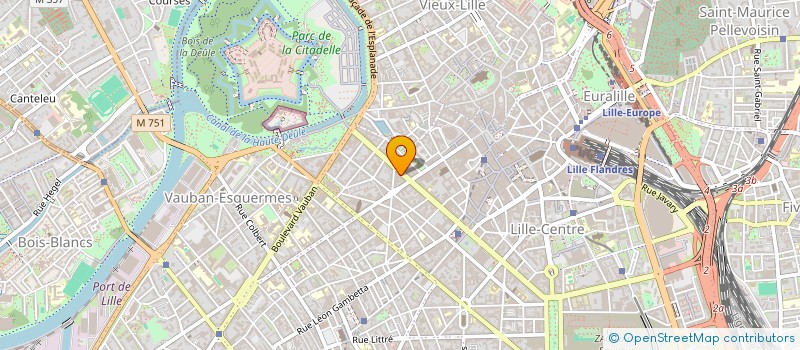 localisation de l'entreprise FINEX HOLDING SA à LILLE