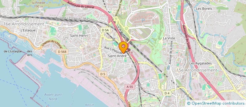 localisation de l'entreprise FINEXA CONSEILS à MARSEILLE