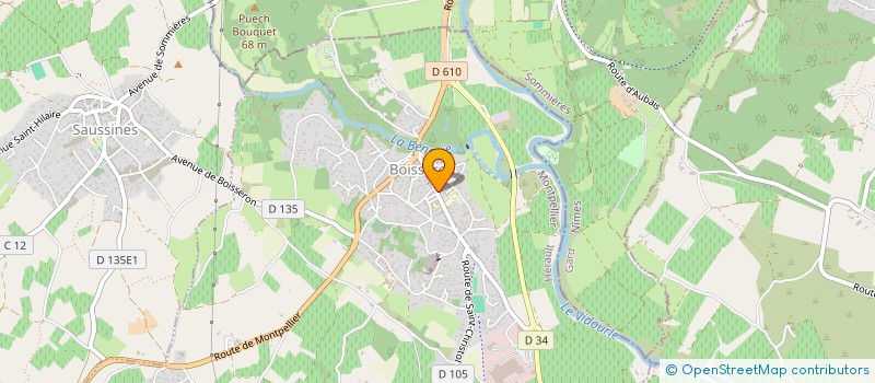 localisation de l'entreprise FINEXCOM ABC  BOISSERON