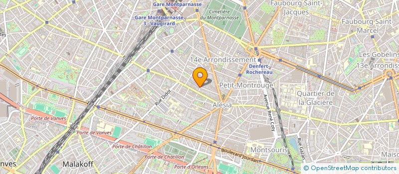 localisation de l'entreprise FINEXGA  PARIS