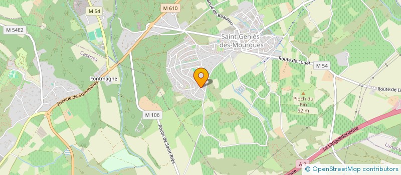 localisation de l'entreprise FINEXIUM  SAINT-GENIES-DES-MOURGUES